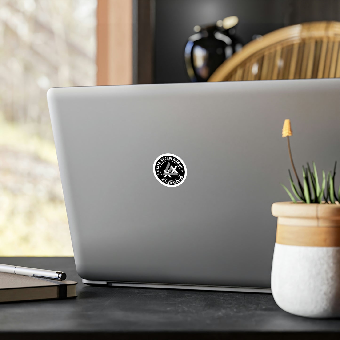 Copy of SOJ BJJ Black Indoor/Outdoor Sticker