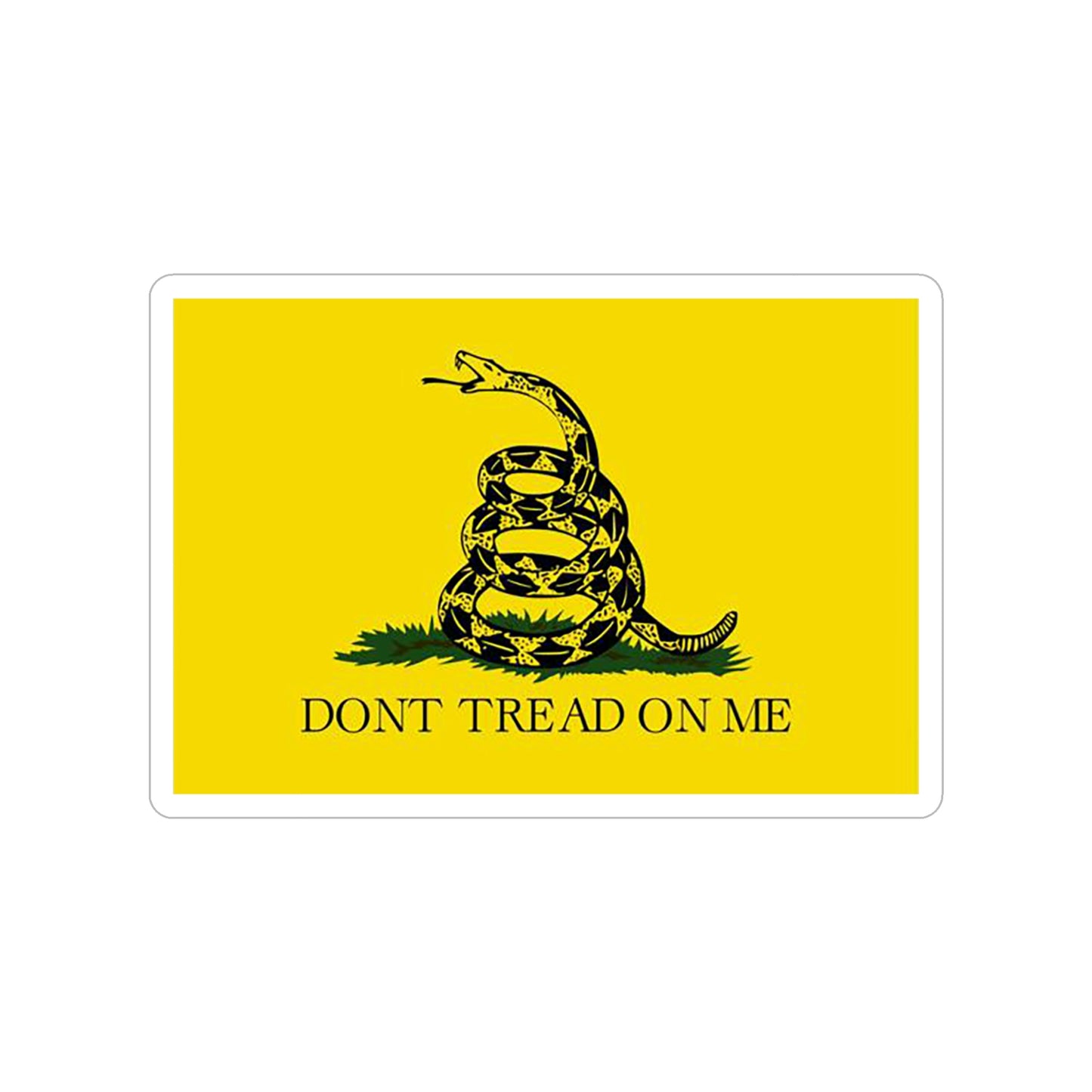 Gadsden Flag Outdoor Sticker