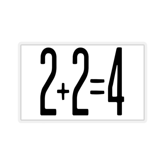 Pro Math sticker 2+2=4