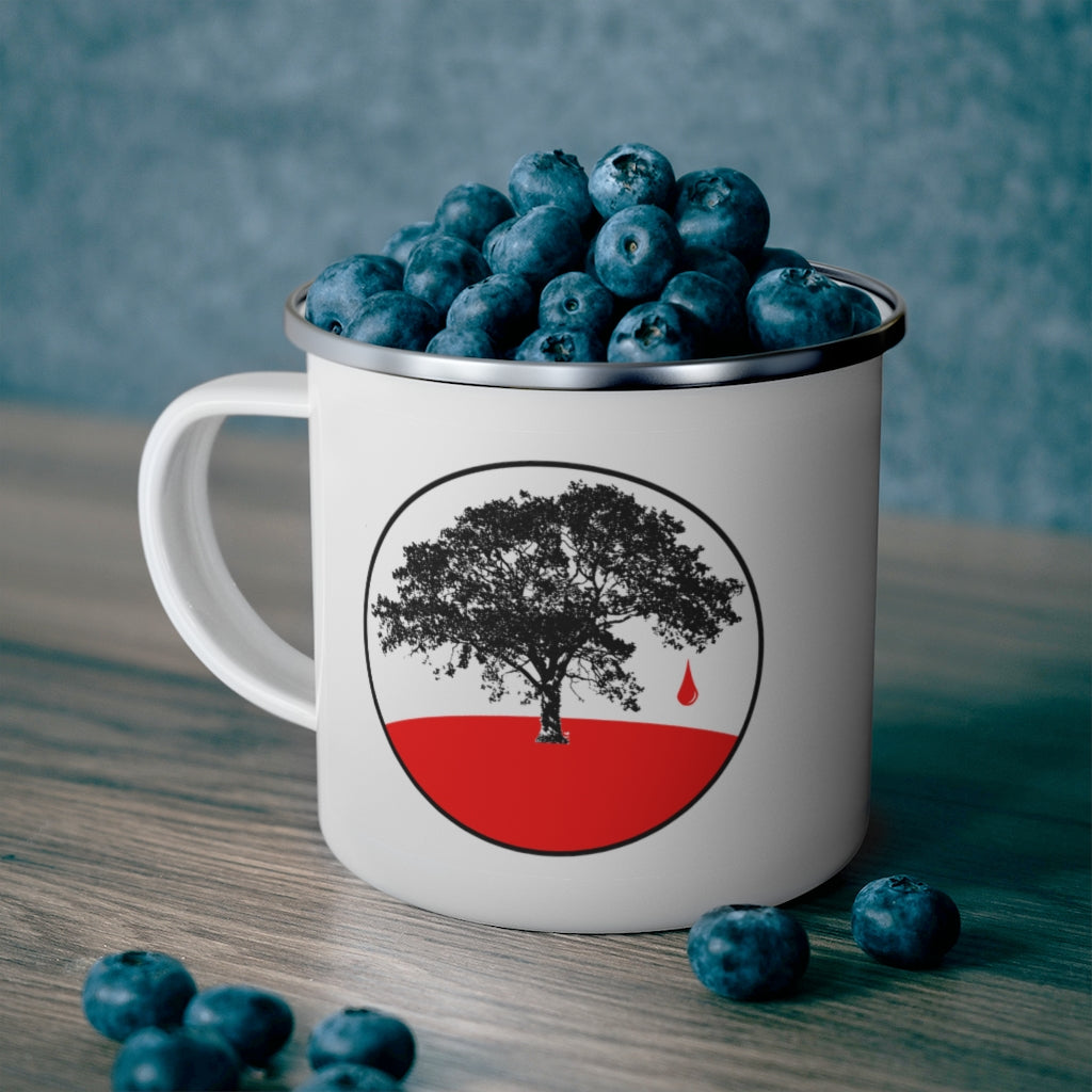 Liberty Tree Enamel Camping Mug