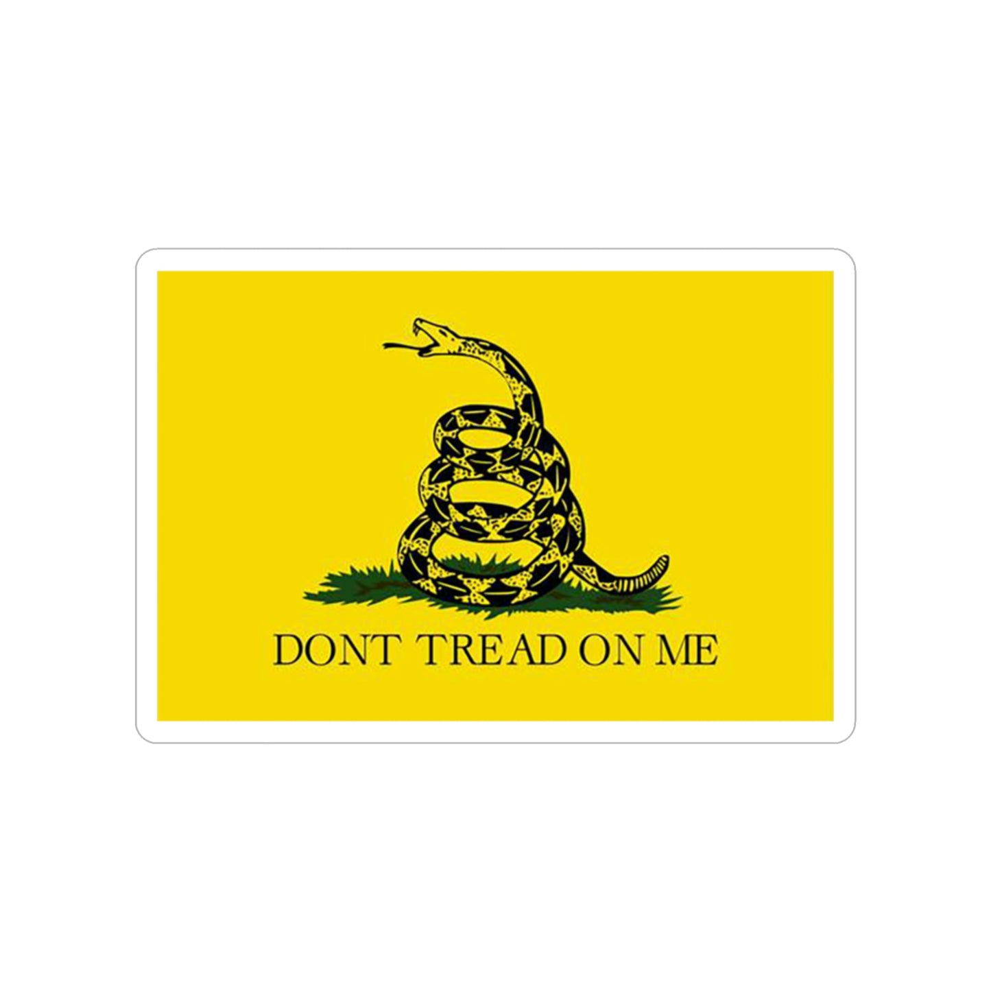 Gadsden Flag Outdoor Sticker