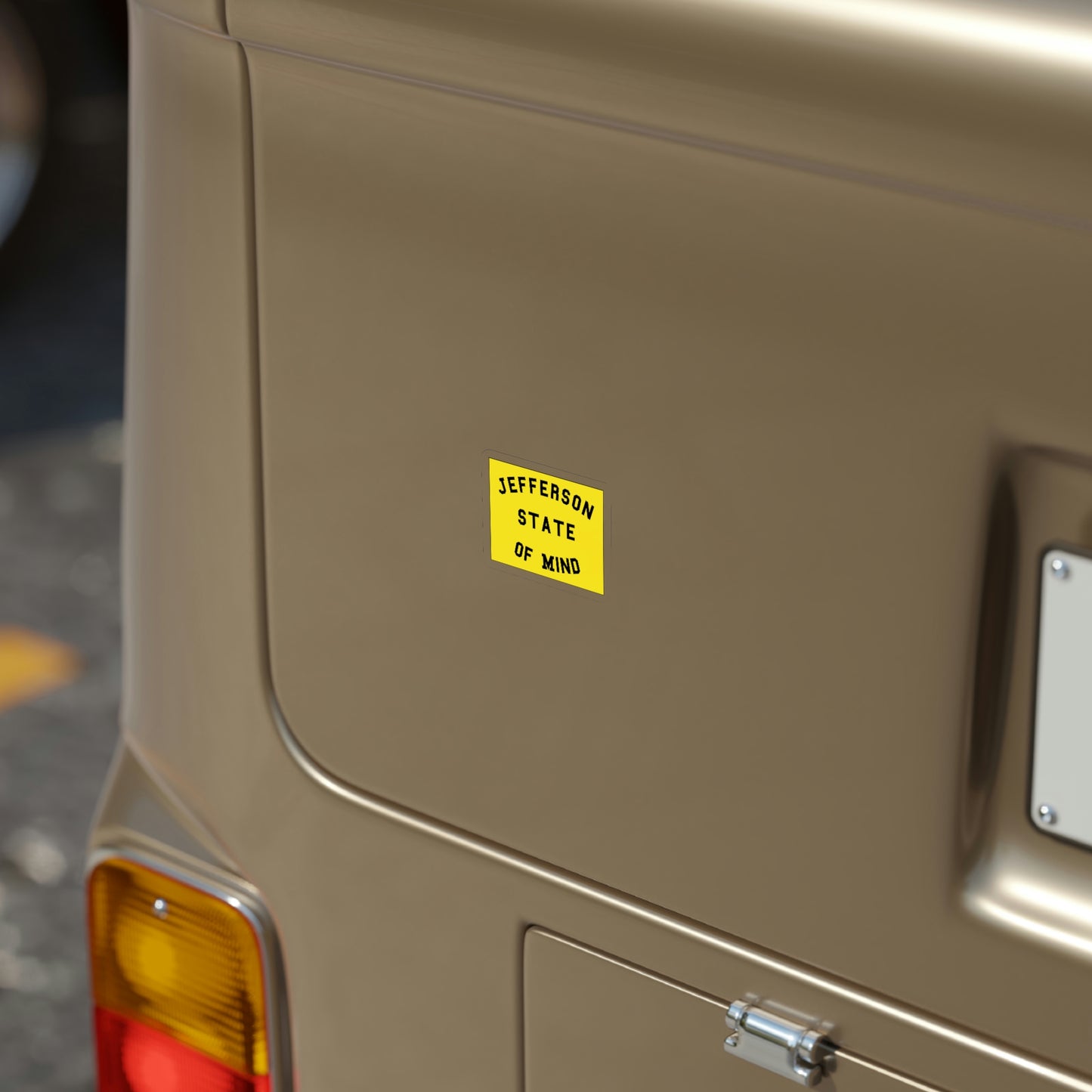 Jefferson State of Mind Outdoor Sticker