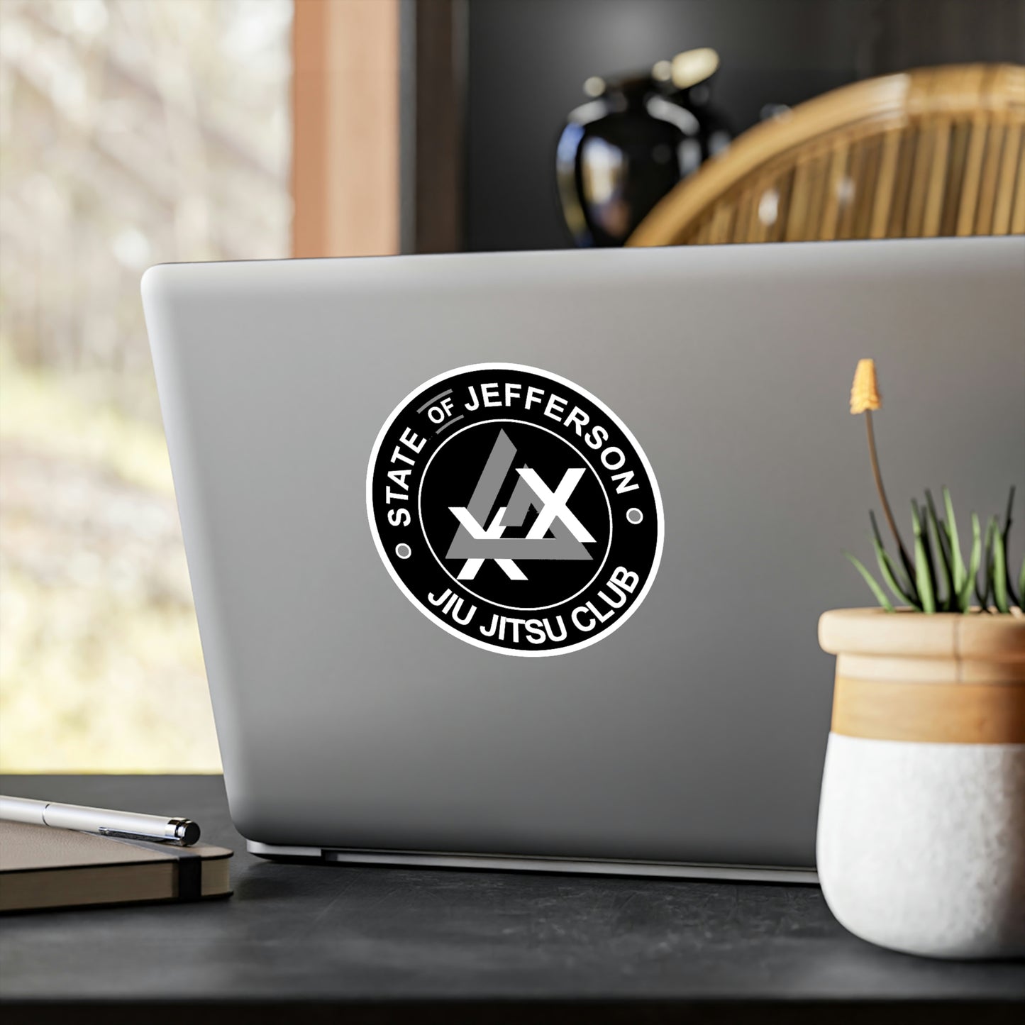 Copy of SOJ BJJ Black Indoor/Outdoor Sticker