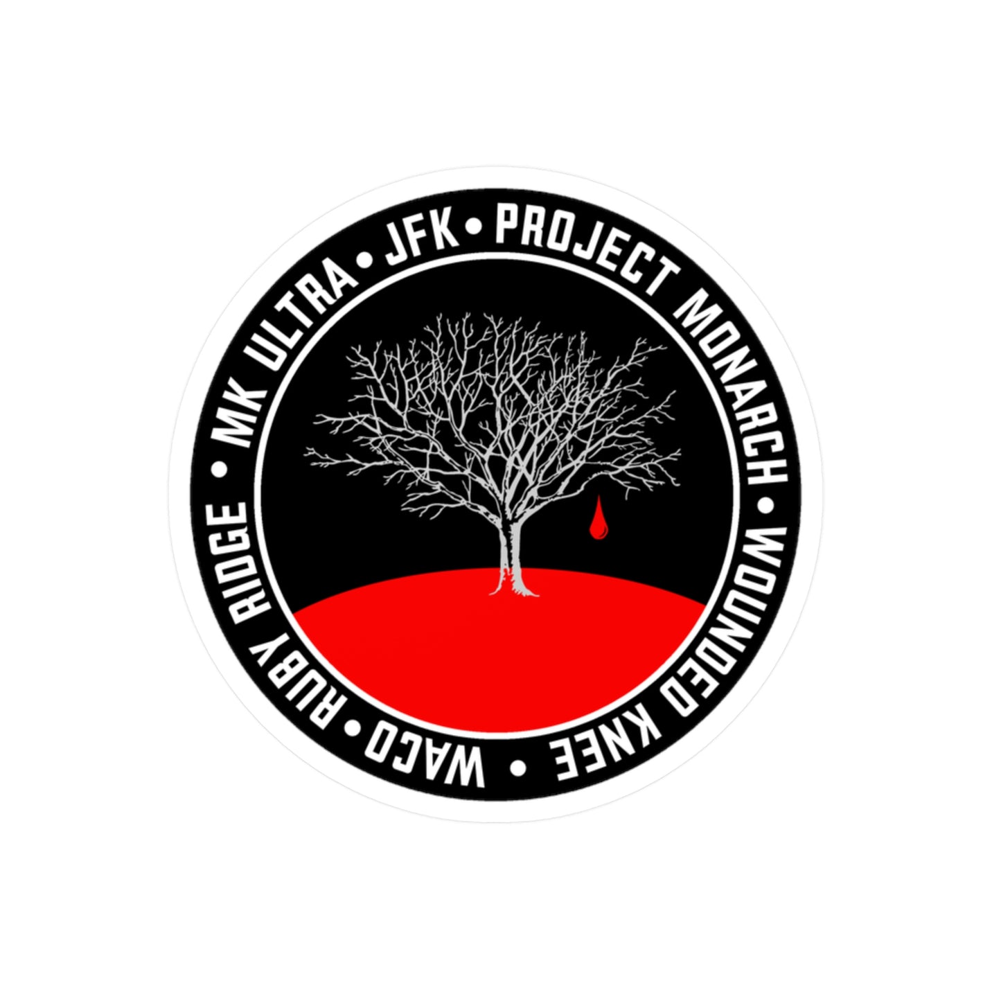 Deep State Indoor/Outdoor Sticker
