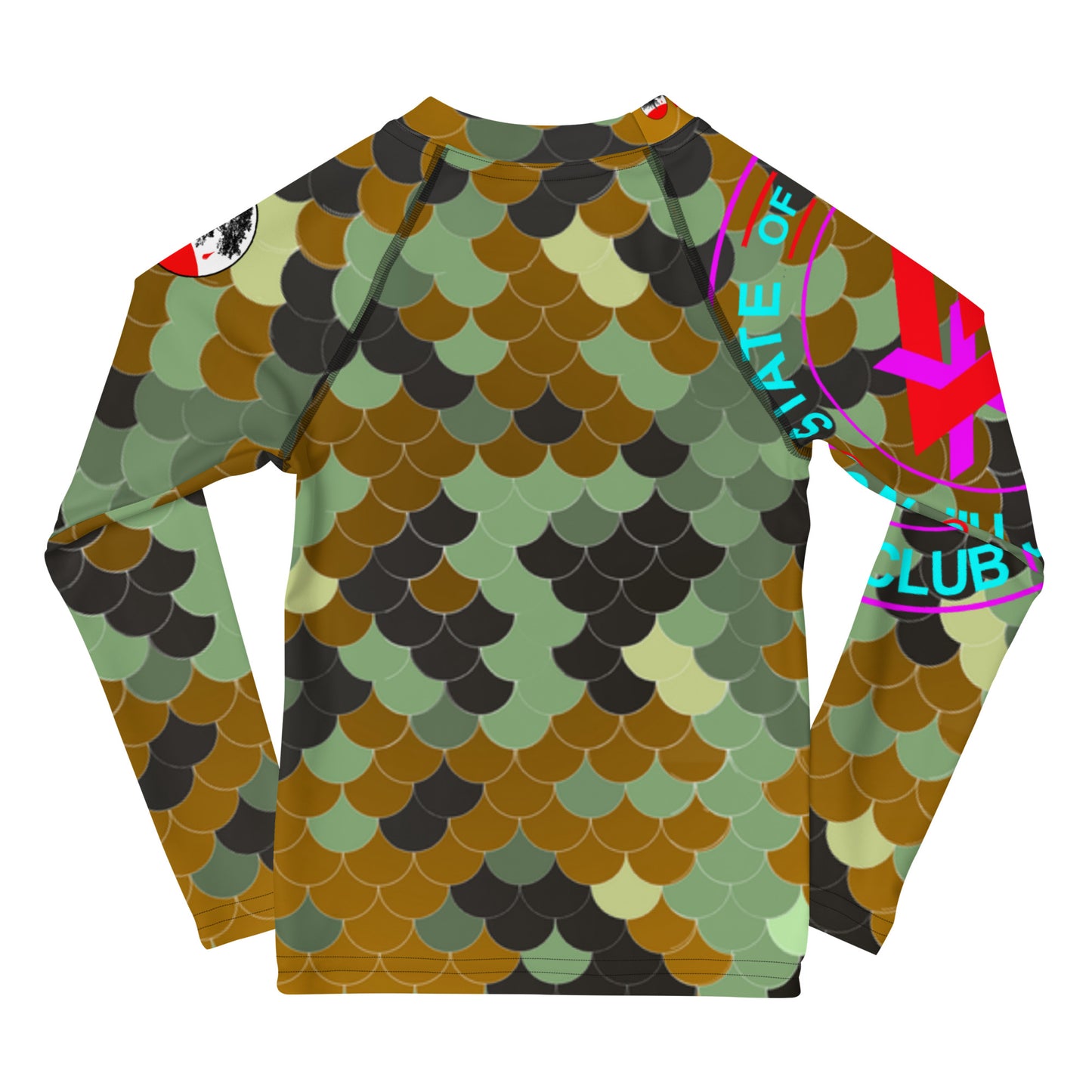 Kids SOJ Rash Guard Neon