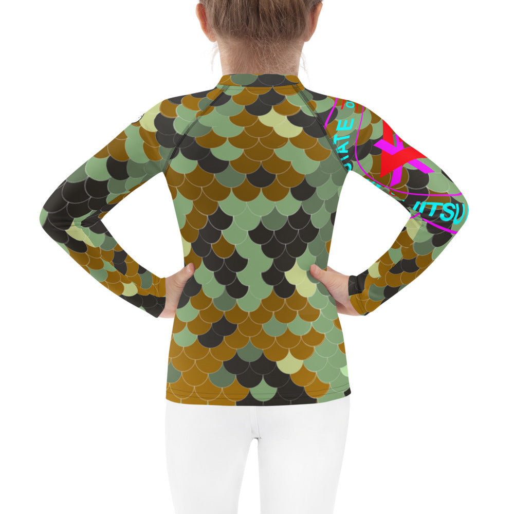 Kids SOJ Rash Guard Neon