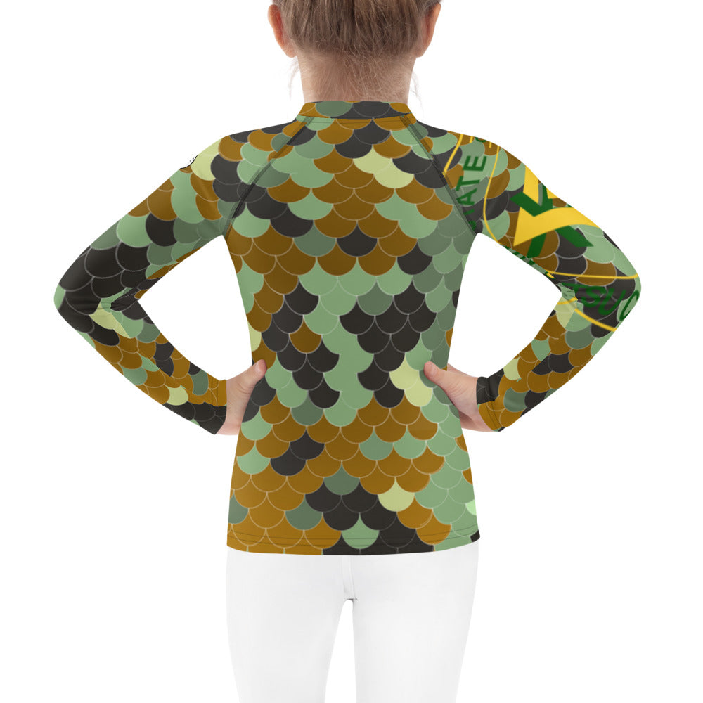 Kids SOJ Rash Guard Oak