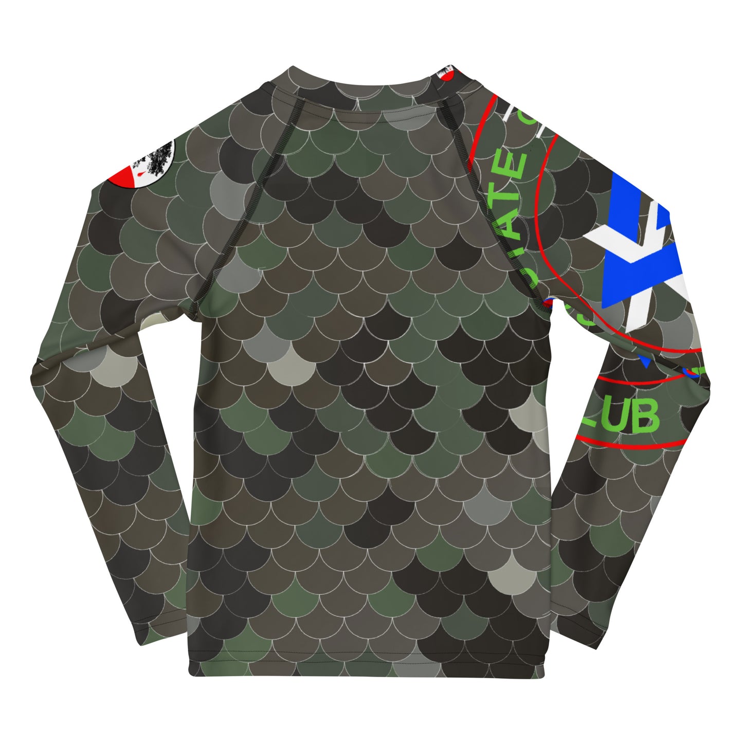 Kids SOJ Rash Guard Dark Cammo