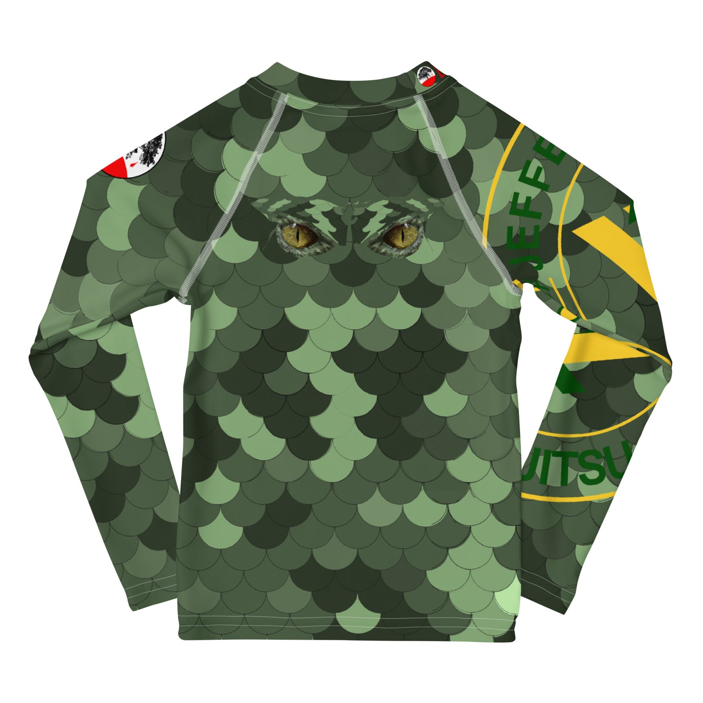 Kids SOJ Rash Guard Green