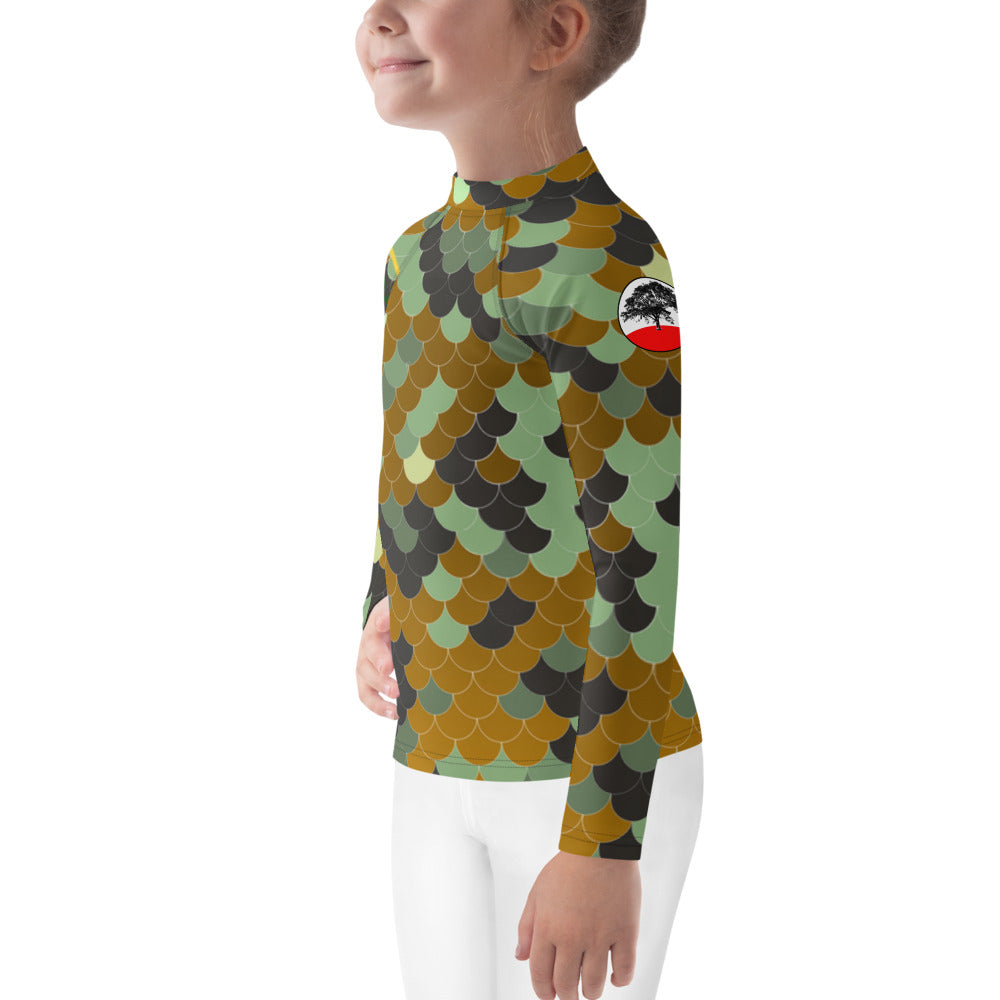 Kids SOJ Rash Guard Oak