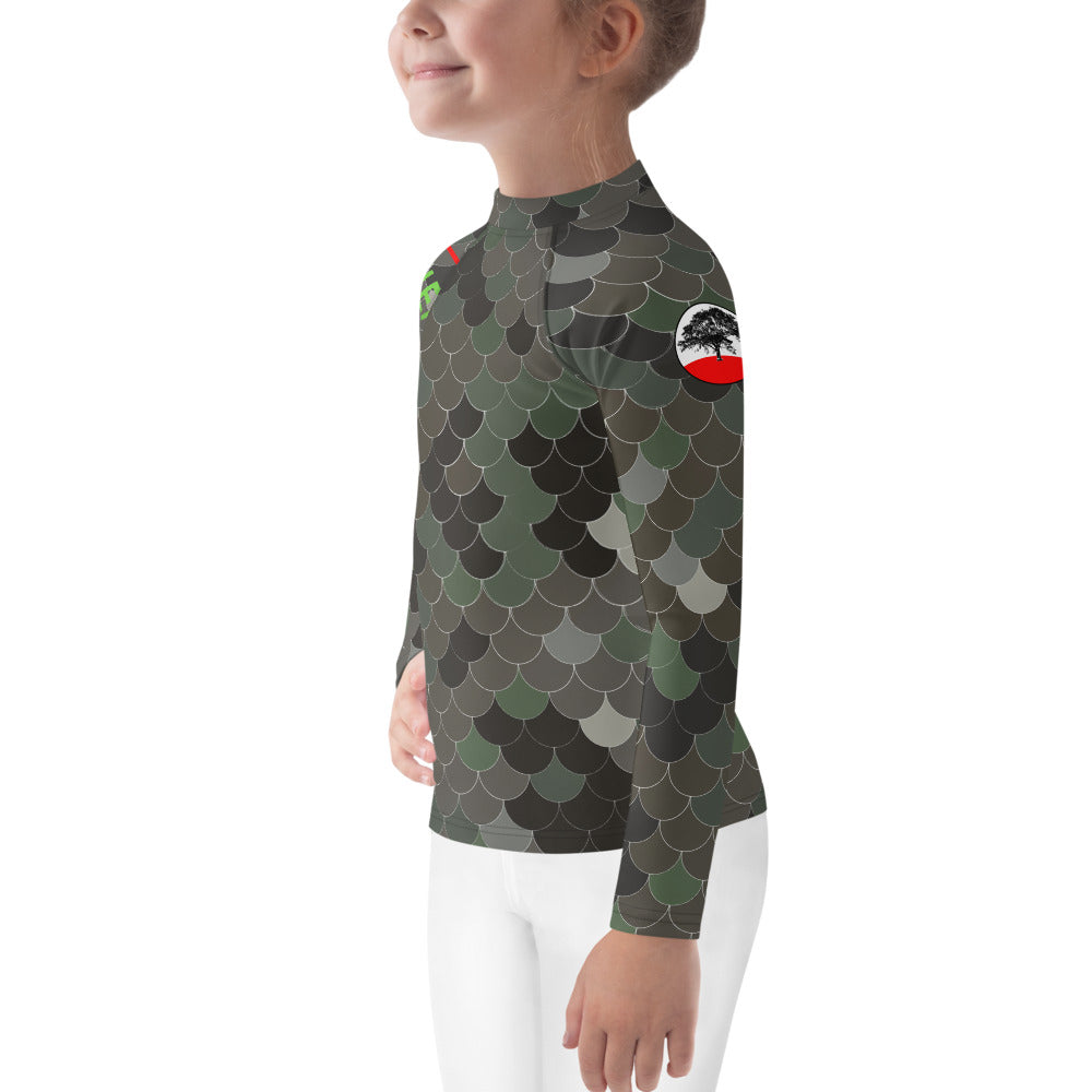 Kids SOJ Rash Guard Dark Cammo