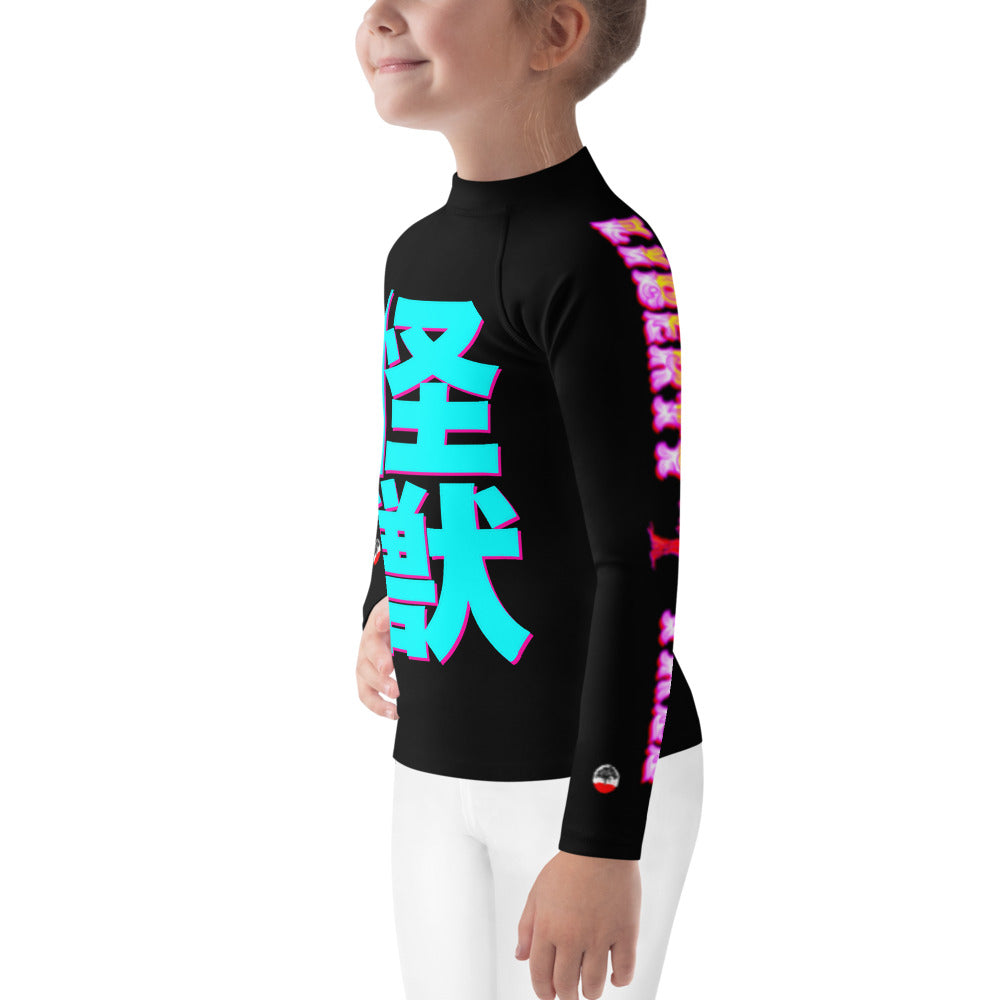Kids Pink Liberty Tree Rash Guard