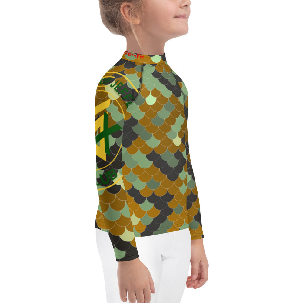 Kids SOJ Rash Guard Oak
