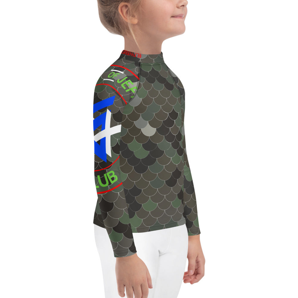 Kids SOJ Rash Guard Dark Cammo