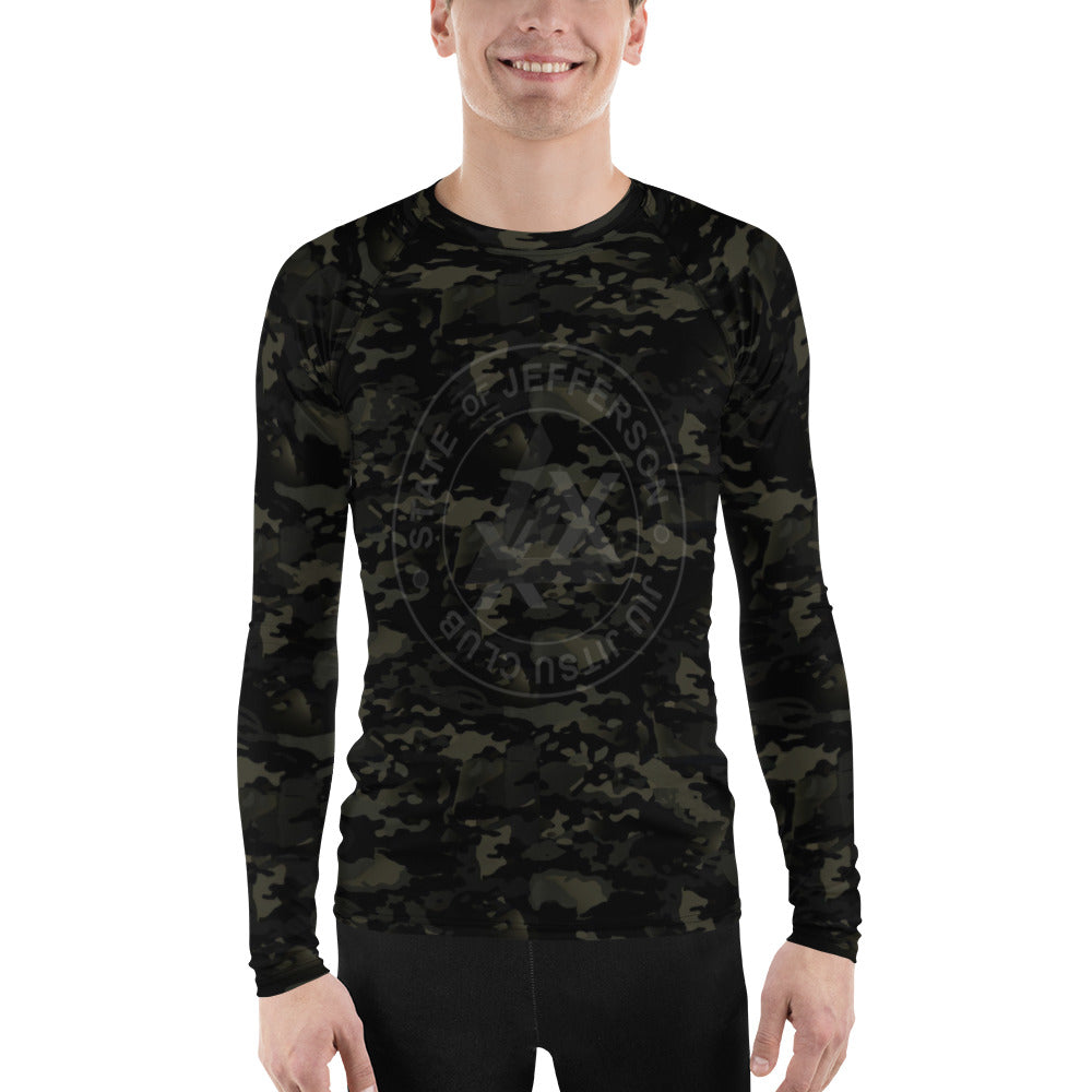 SOJ Black Camo Rashguard
