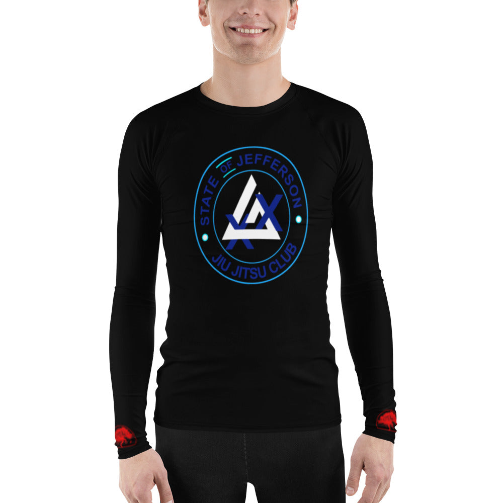 SOJ BJJ Blue Rash Guard