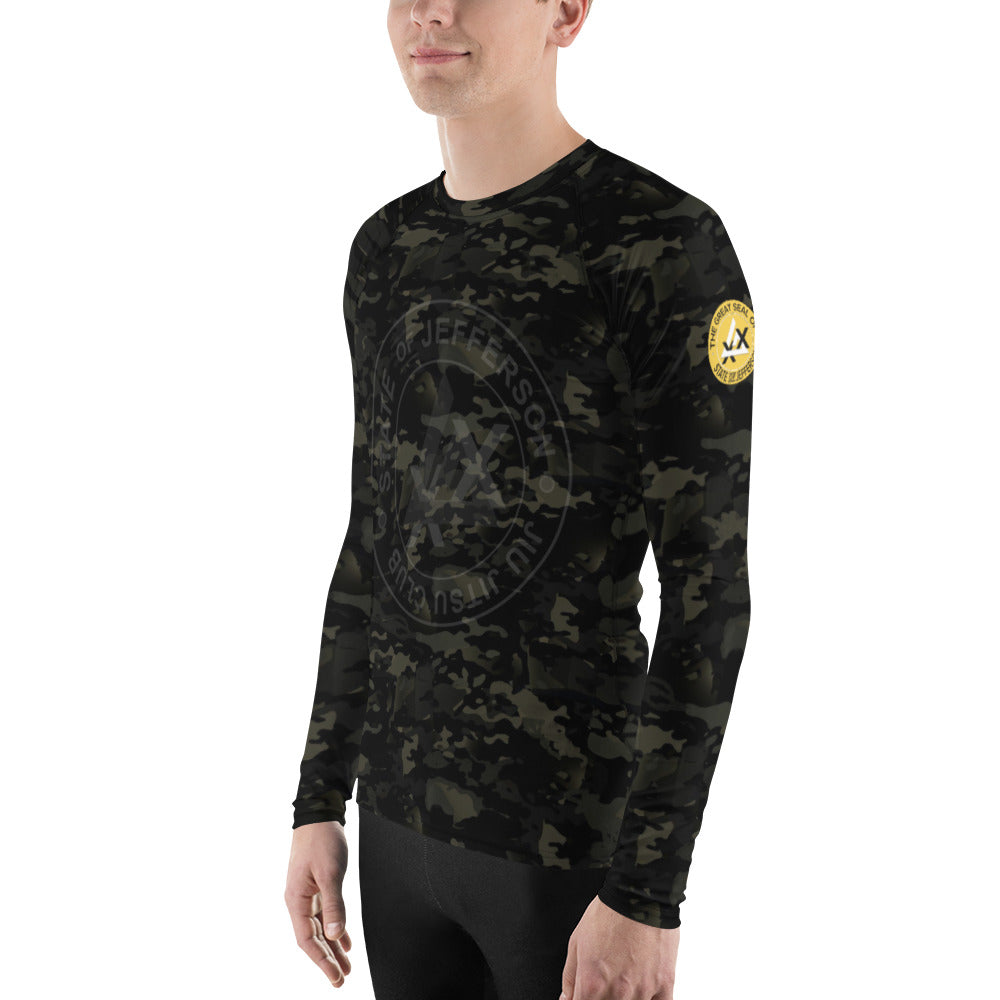 SOJ Black Camo Rashguard