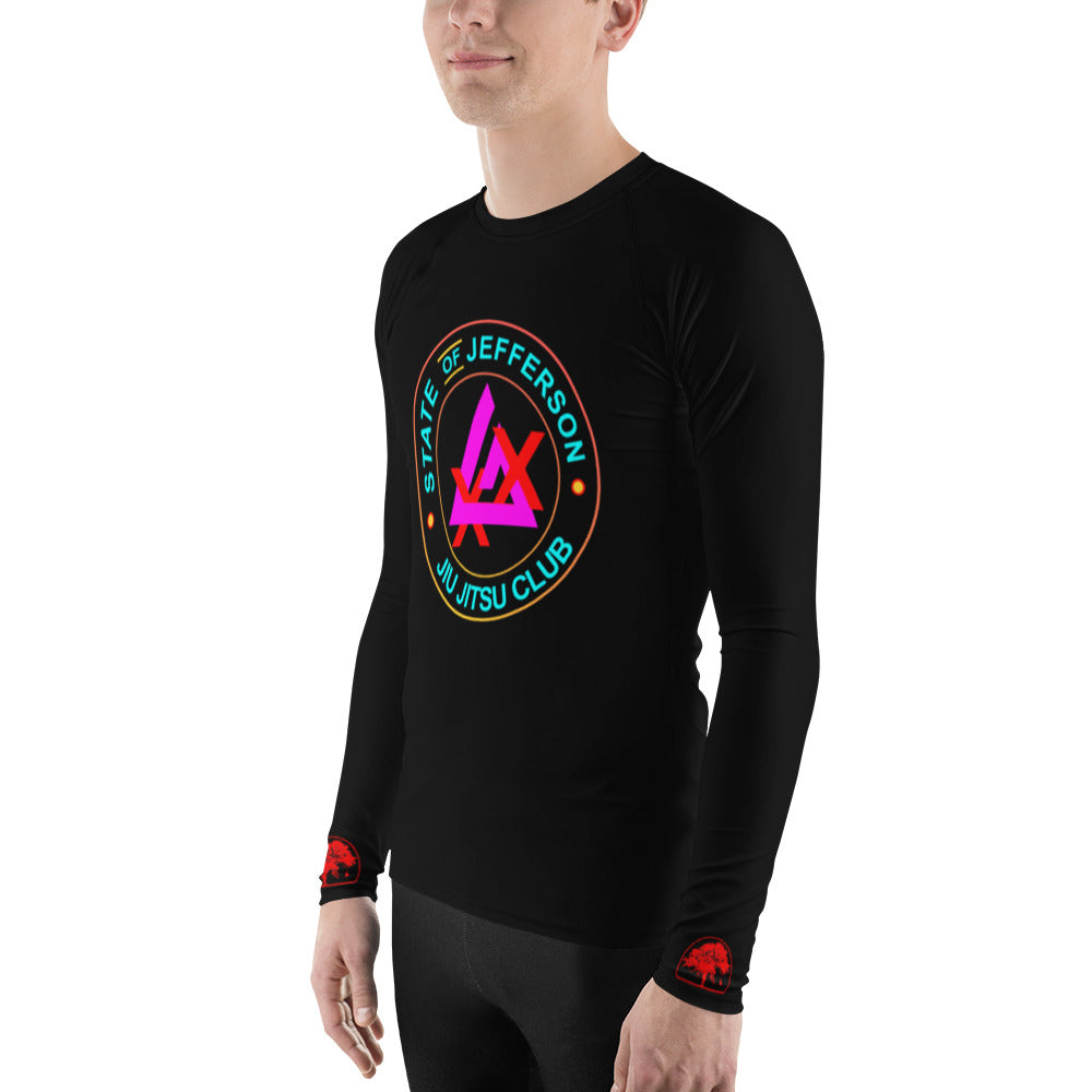 SOJ BJJ Neon Rash Guard