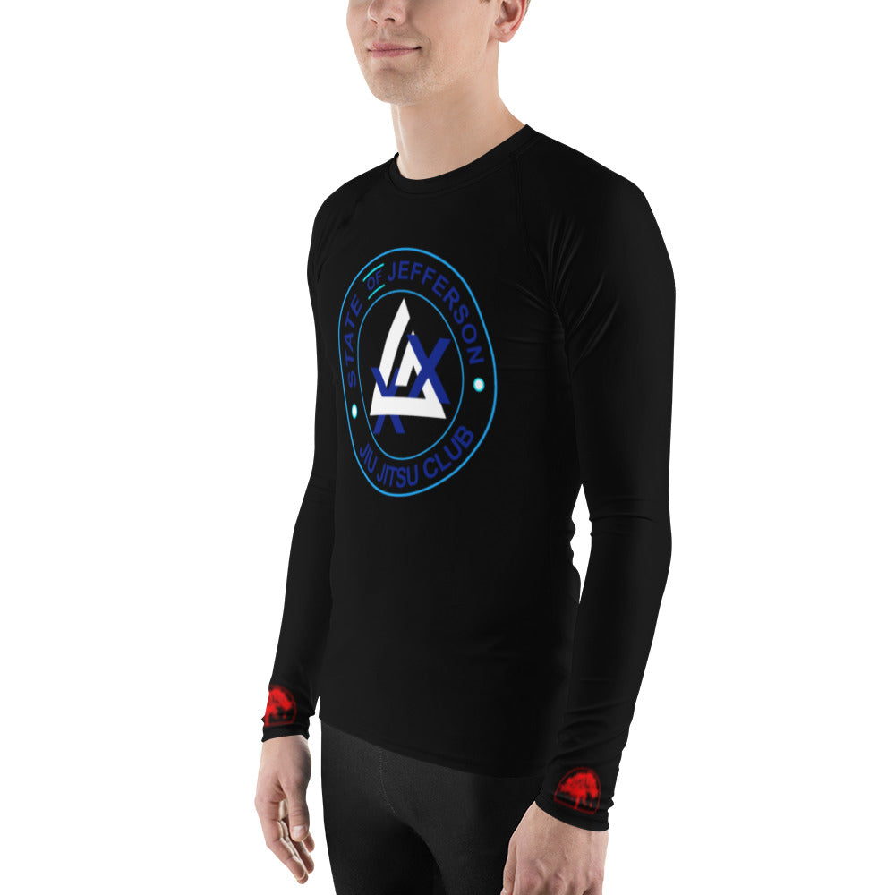 SOJ BJJ Blue Rash Guard