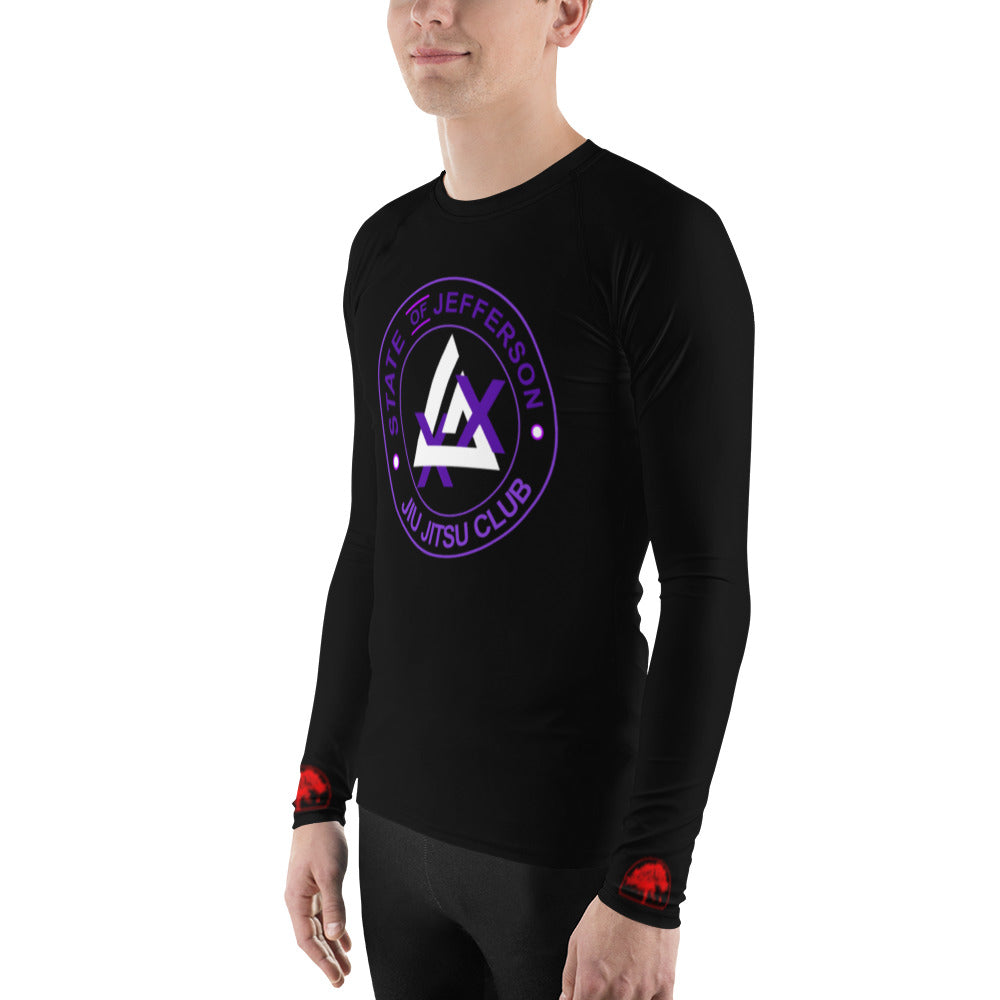 SOJ BJJ Purple Rash Guard