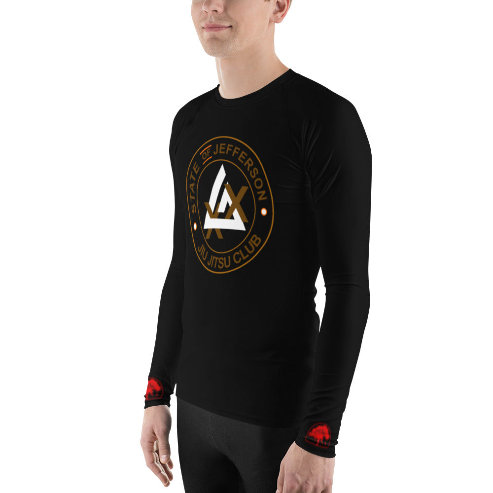 SOJ BJJ Brown Rash Guard