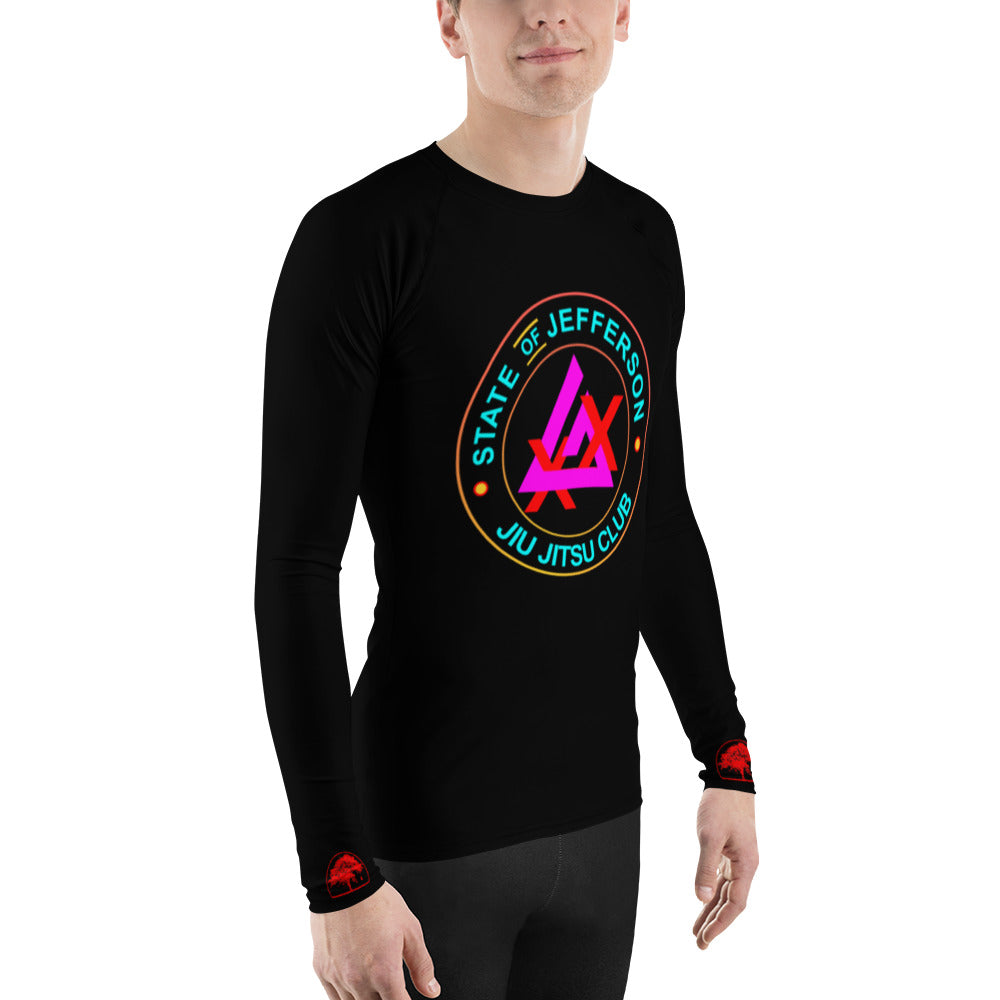 SOJ BJJ Neon Rash Guard