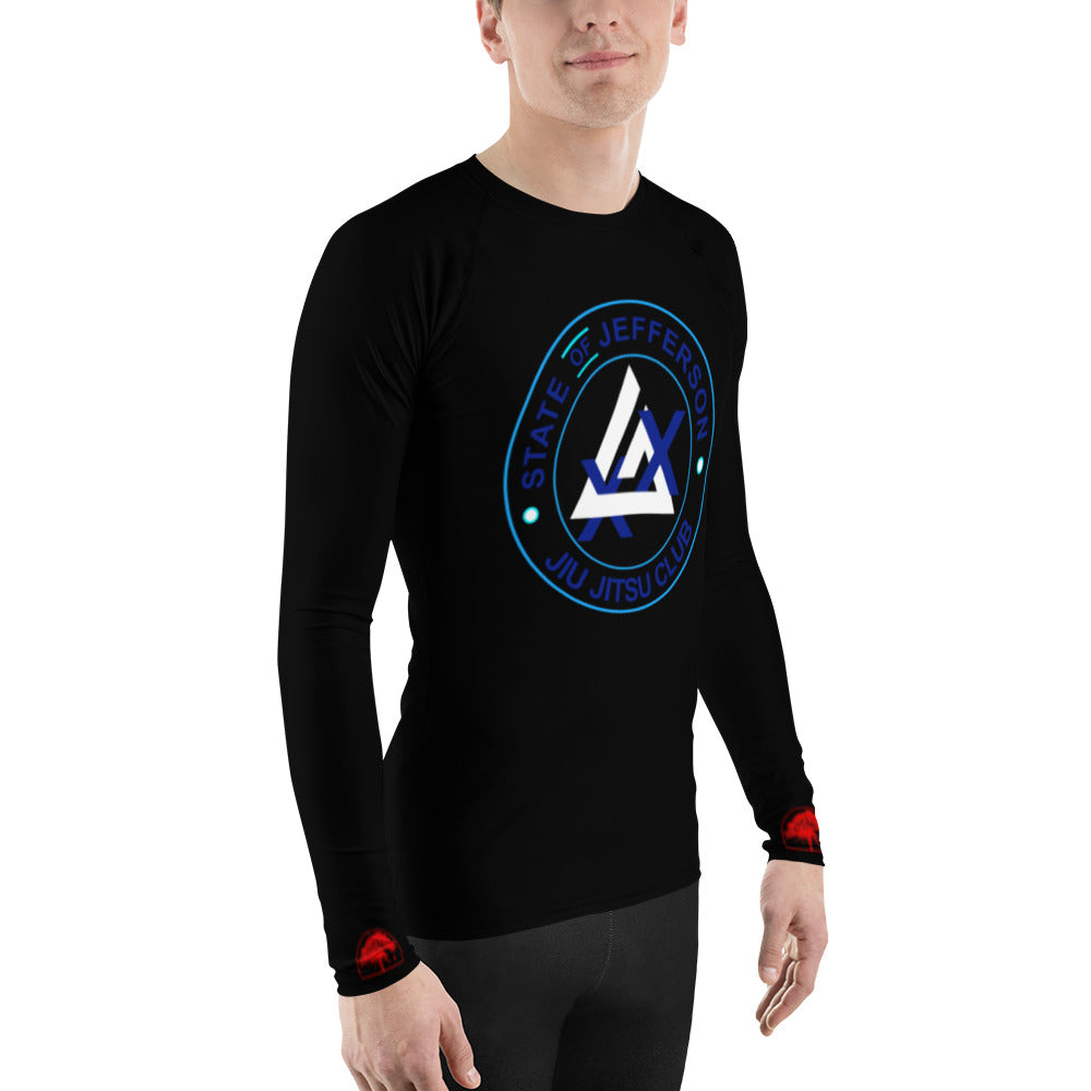 SOJ BJJ Blue Rash Guard