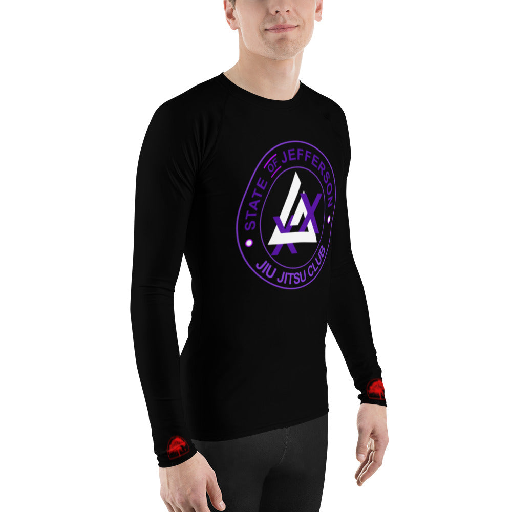 SOJ BJJ Purple Rash Guard