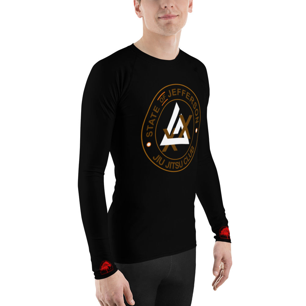SOJ BJJ Brown Rash Guard