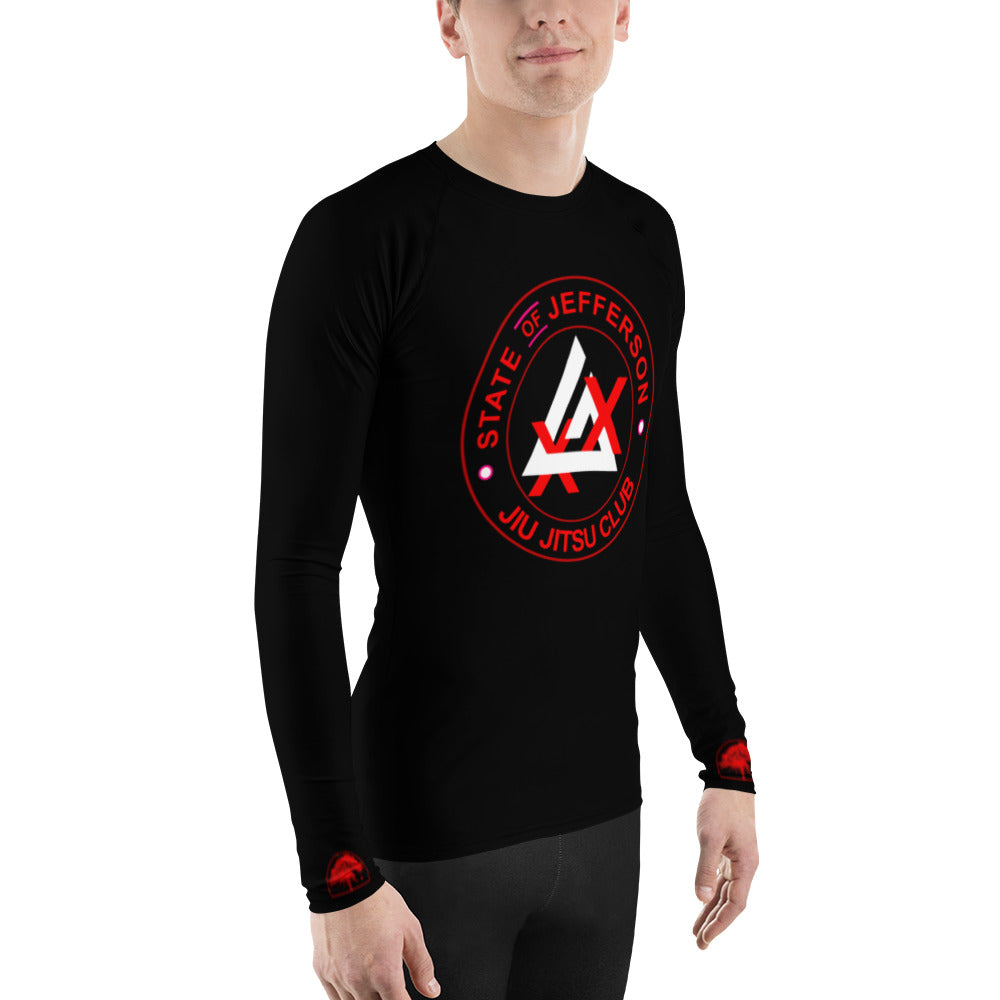 SOJ BJJ Black Rash Guard