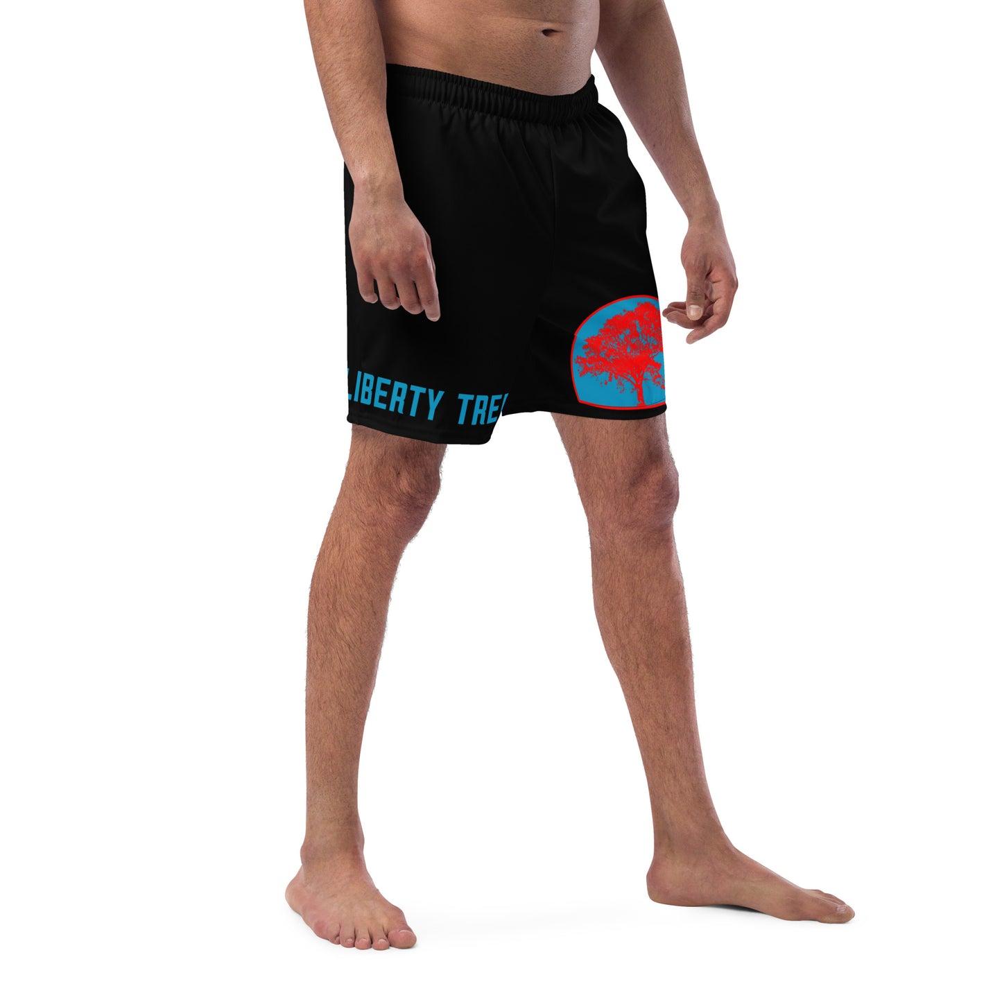 Tree Trunks Blue