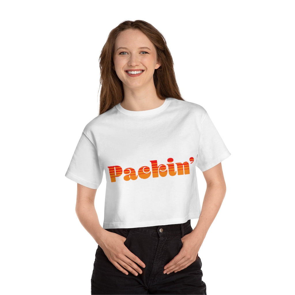 Sunset Packin Cropped Tee