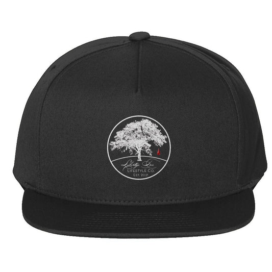 5-Panel Cotton Twill Snapback Cap