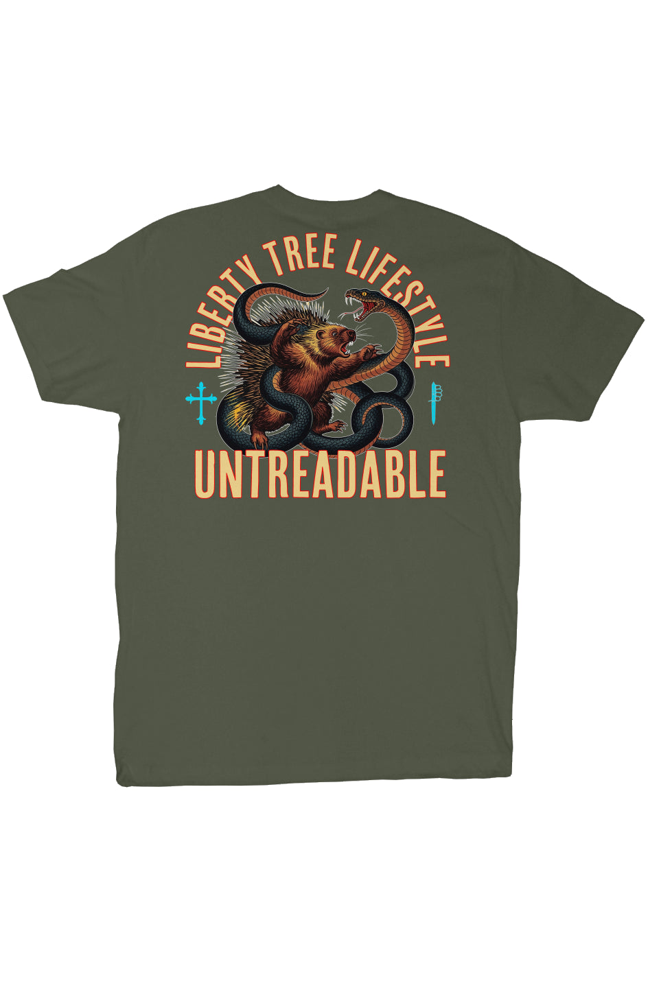 Porcupine Snake Tee