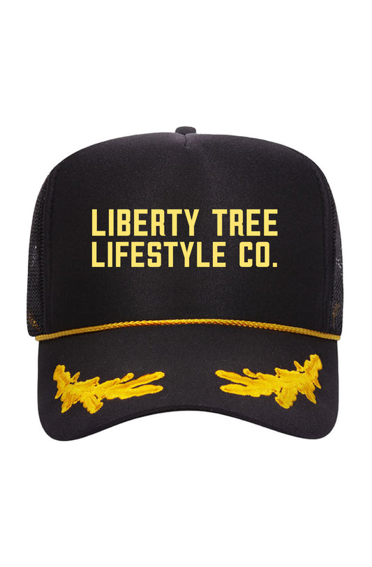 Gold Leaf Crown Trucker Hat