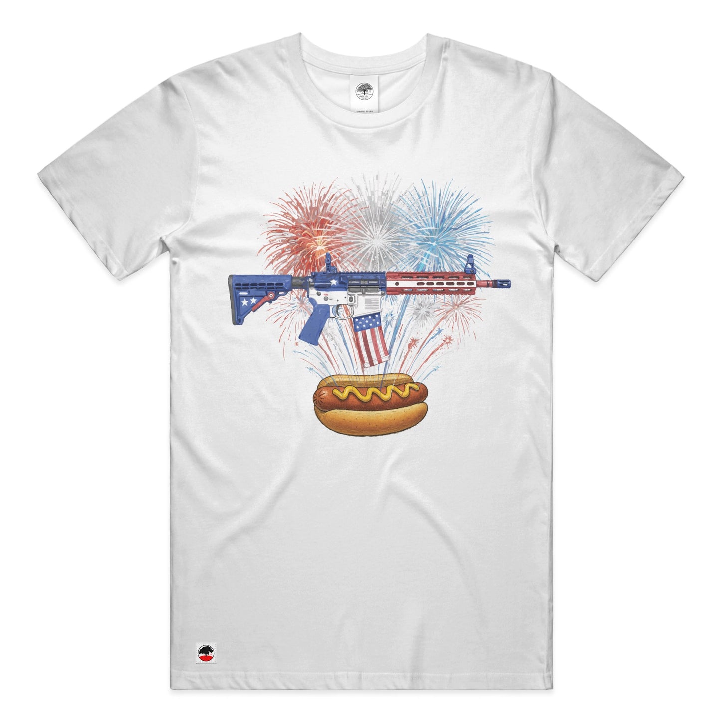 Next Level Premium Crew Hot Dog