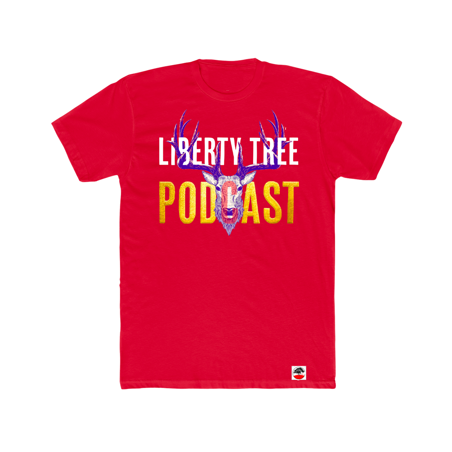 Liberty Tree Podcast Stag Red