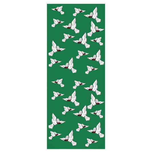 Surveillance Bird Wrapping Paper Green
