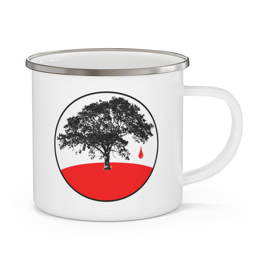 Liberty Tree Enamel Camping Mug