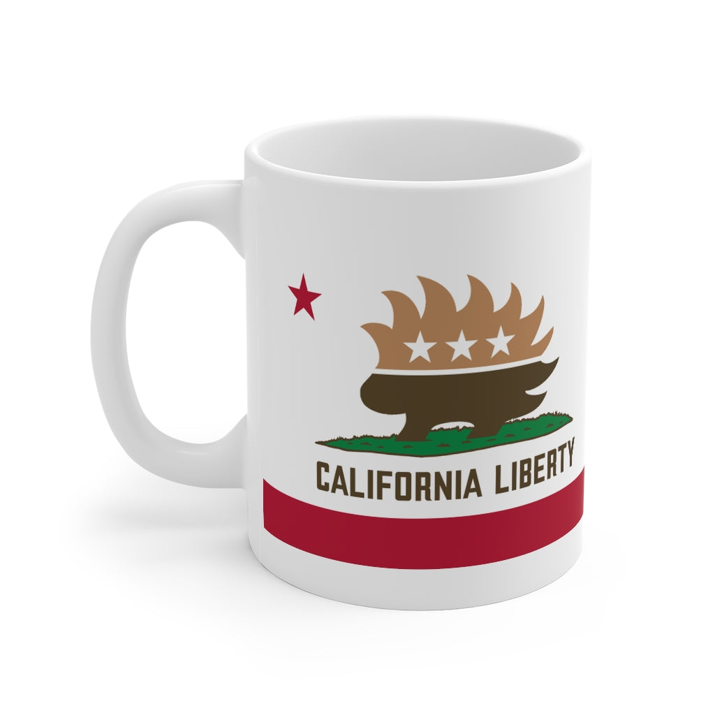 Libertarian California Flag Mug