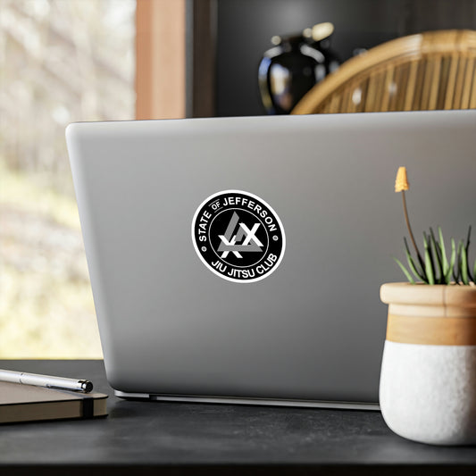 Copy of SOJ BJJ Black Indoor/Outdoor Sticker