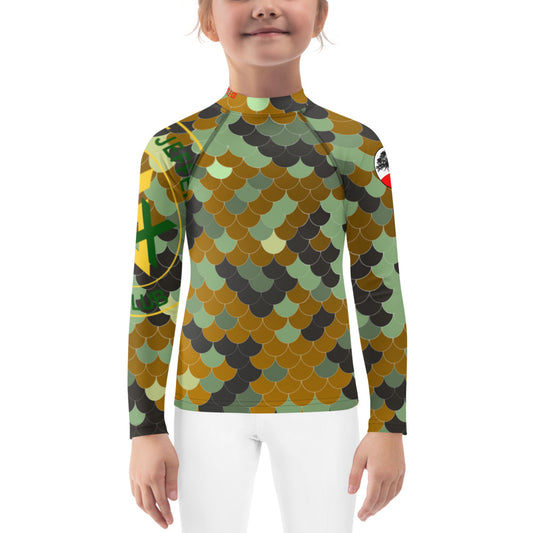 Kids SOJ Rash Guard Oak