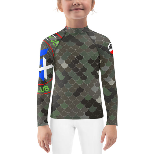 Kids SOJ Rash Guard Dark Cammo