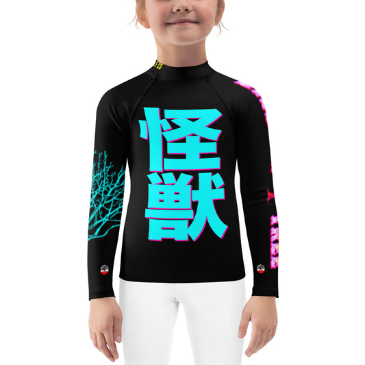 Kids Pink Liberty Tree Rash Guard