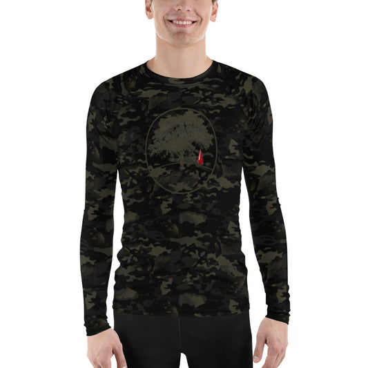 Blood Drop Cammo Rash Guard