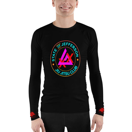 SOJ BJJ Neon Rash Guard