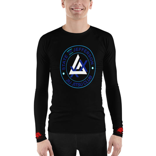 SOJ BJJ Blue Rash Guard