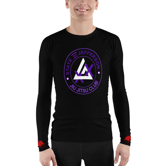 SOJ BJJ Purple Rash Guard