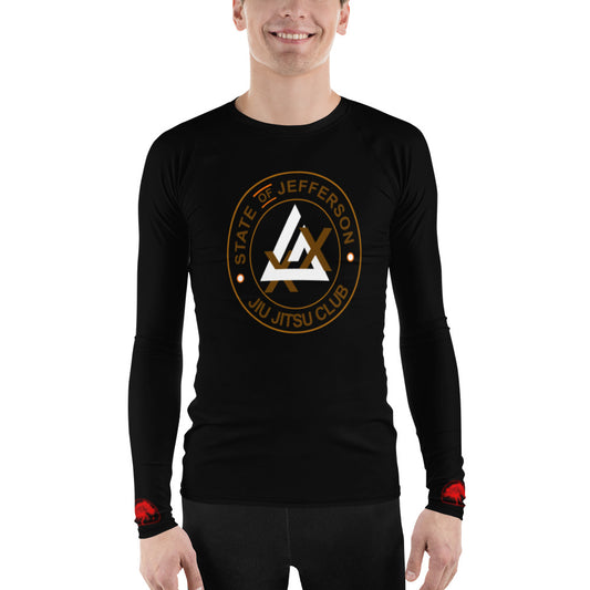 SOJ BJJ Brown Rash Guard