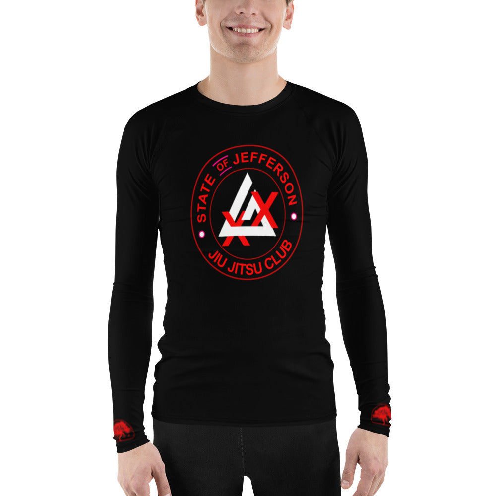 SOJ BJJ Black Rash Guard